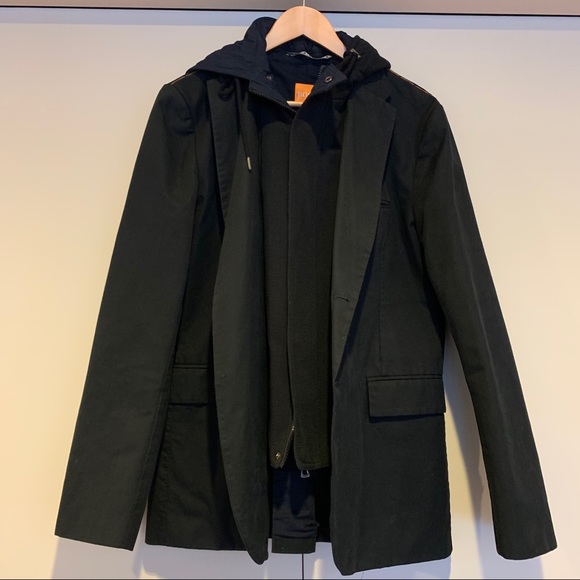 Hugo Boss Other - Hugo Boss Orange Men’s Black Jacket